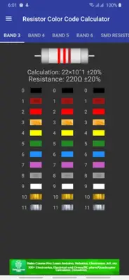 Resistor Color Code Calculator android App screenshot 5